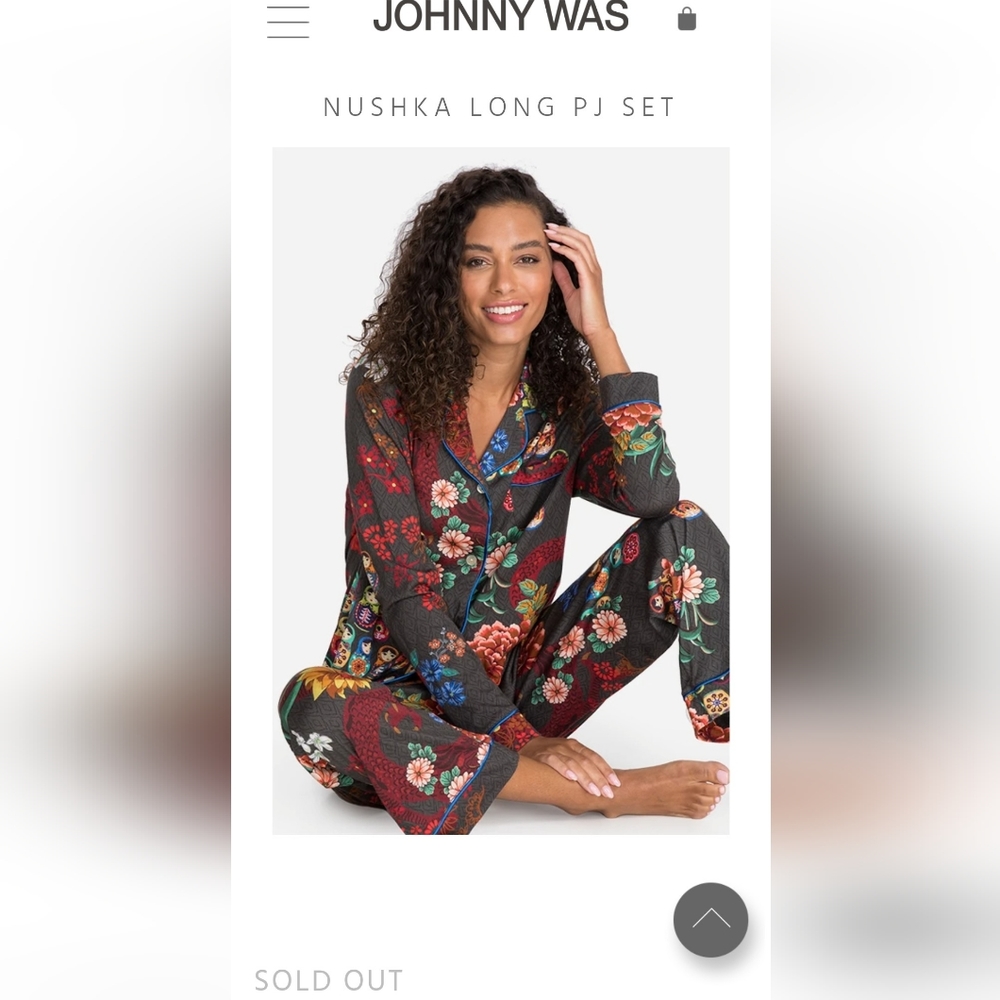 Johnny Was Nushka long PJ set